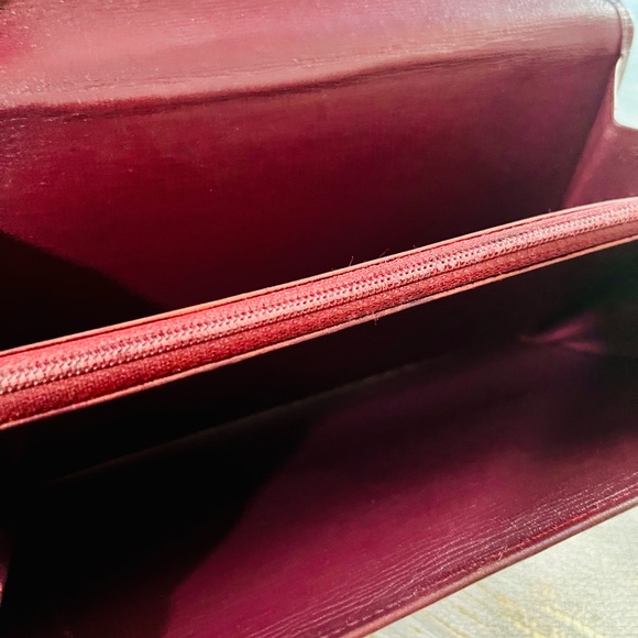 Cartier brugandy Clutch - Picture 12 of 15